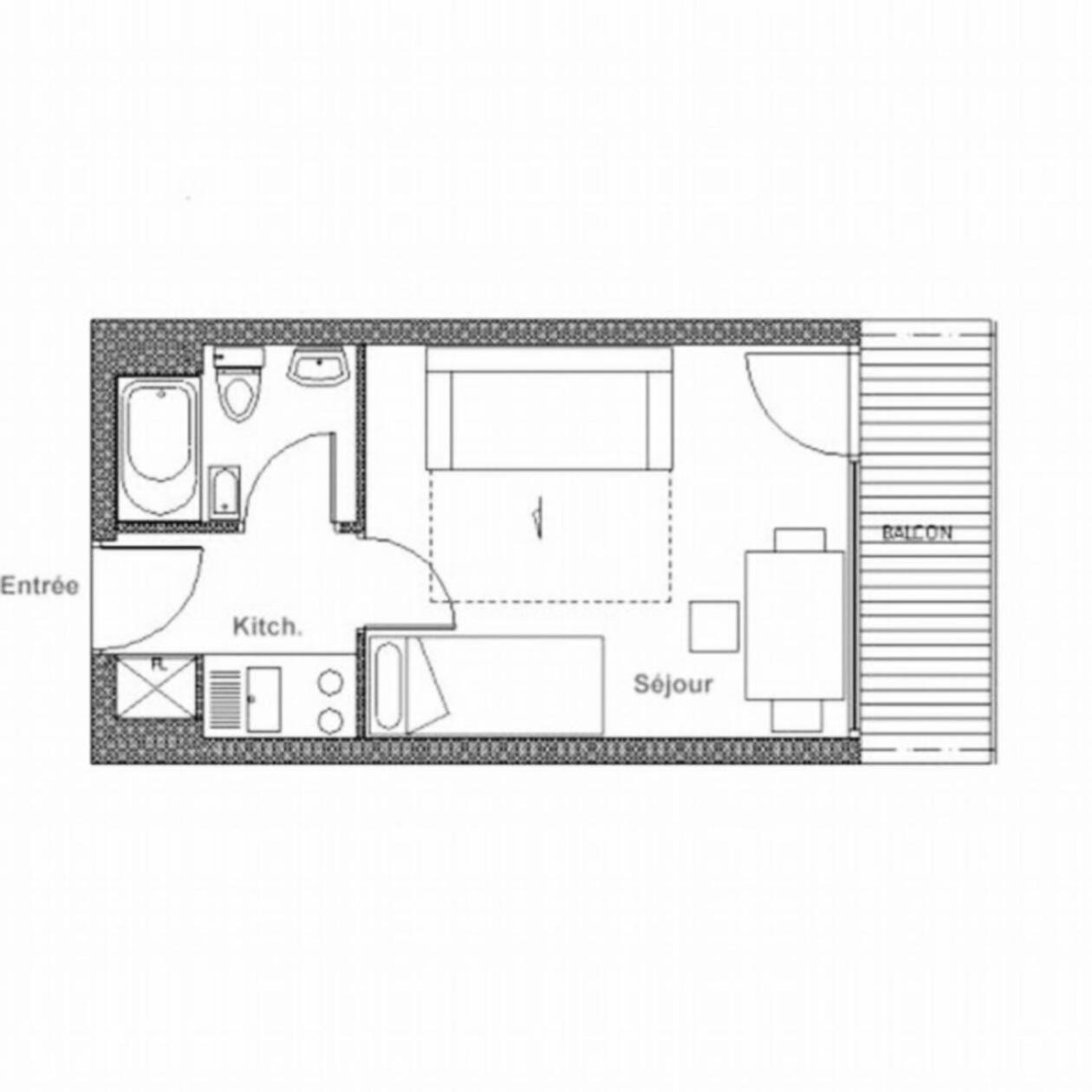 Residence Aravis - Studio Fonctionnel - Centre Station - Balcon Mae-3334 Saint-Martin-de-Belleville Exteriör bild